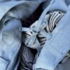 Torba 100% len Steel Blue - obrazek 3