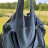 Torba 100% len Steel Blue