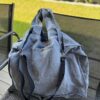 Torba 100% len Steel Blue - obrazek 2